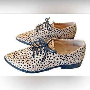 Women's Shoedazzle 'Colbee' Cheetah Print Flats Size 8